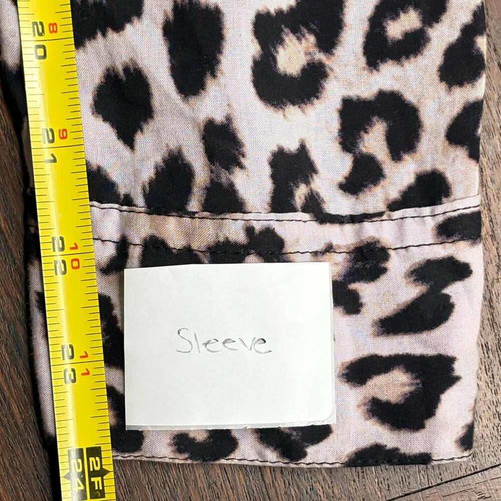 Mikoh Labasa Cover Up Dress Leopard 1/Small - Picture 9 of 9